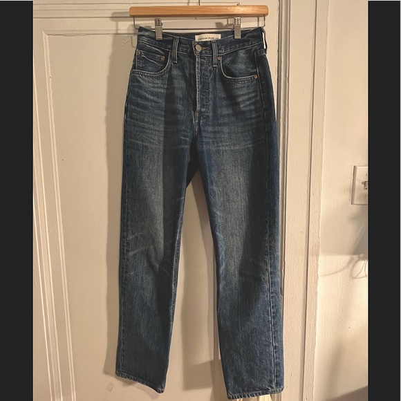 Aritzia Denim Forum Joni Loose Jeans in Mid-dark Wash - Picture 5 of 7